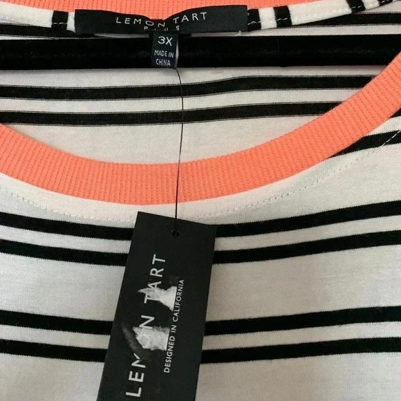 Lemon Tart Striped Top - Picture 3 of 4